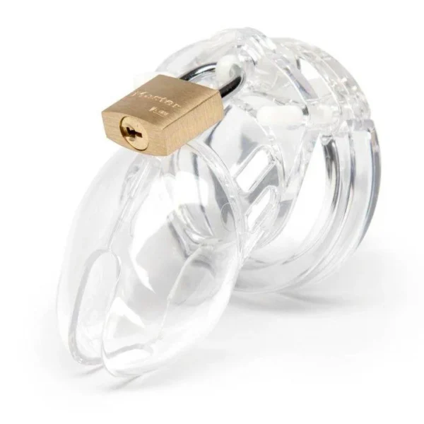 CB-6000S Short Clear Chastity Cage