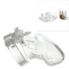 CB-6000S Short Clear Chastity Cage