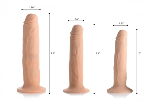 Remote Controlled Thumper Dildo